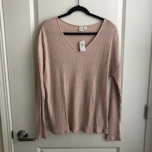 NWT Ribbed Knit Top